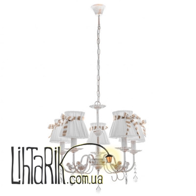 BKL-660S/5 E14 WH/G люстра (Brille 23-443)