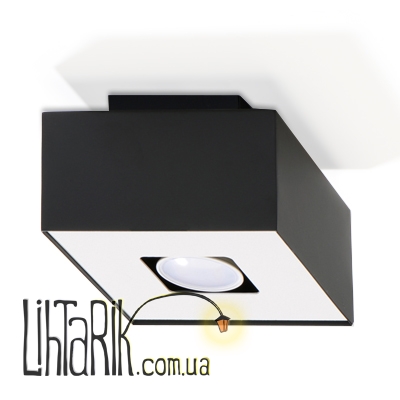 SOLLUX LIGHTING Светильник припотолочный MONO 1 Czarny SL.0070