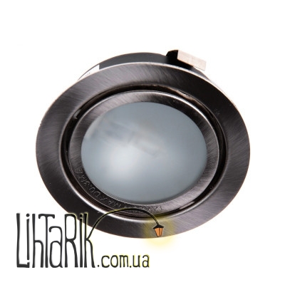 HDL-J 06 SN (72) меб.+ лампа светильник точечный (Brille 163010)