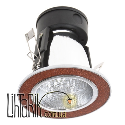 VDL-30/11 ShORANGE/CHR Потолочный встроенный светильник (Brille 166620)