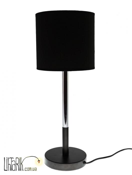 Auhilon Лампа настольная PATERO BL 1p Cza (LS-MT1335-czarna)