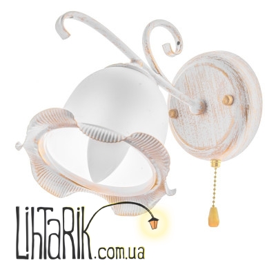 BKL-491W/1 E14 WH бра (Brille 26-979)