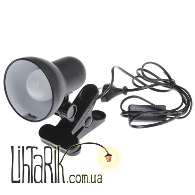 MTL-21 E27 BK Настольная лампа на прищепке (Brille 25-122)