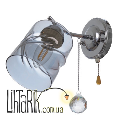 LK-658W/1 E27 CH бра (29-120)