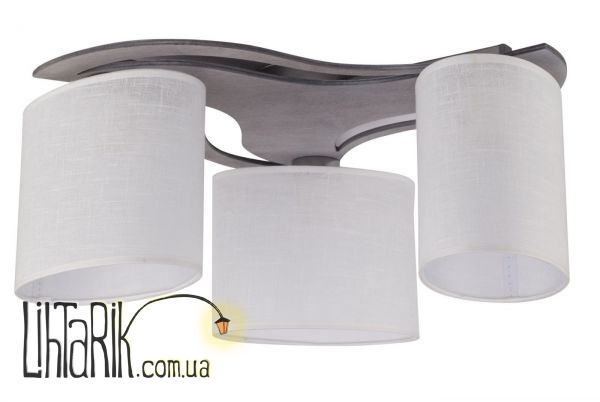 TK Lighting ASTORIA gray 3 plafon - 1463