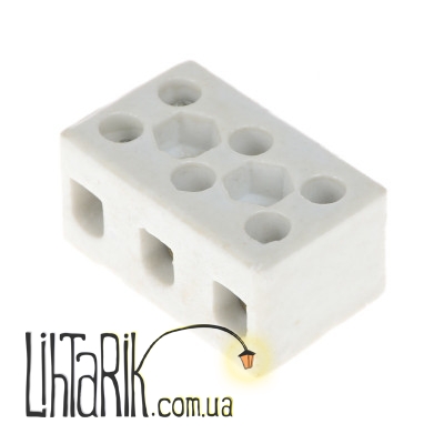 KK-1A/15A PORCELAN TERMINAL BLOCK клеммная колодка (Brille 138175)