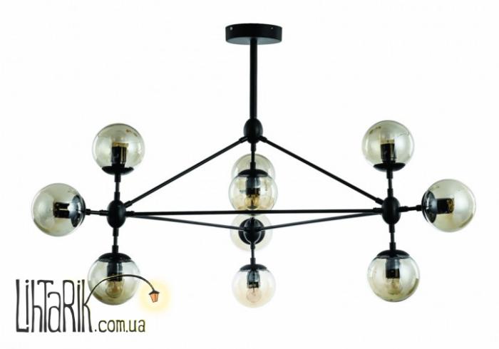 Levistella потолочна люстра 7526030-10 BK BK (7526030-10 BK+BK)