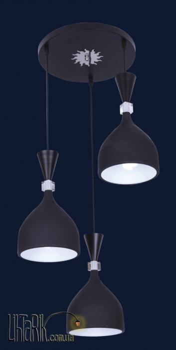 Levistella Подвесная люстра 7043748-3 ЧЕРНАЯ