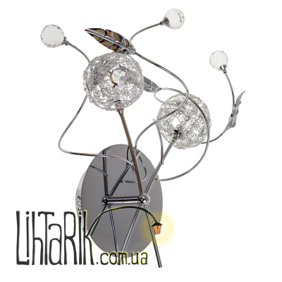 BKL-709W/2 CHR Бра галогенное (Brille 180755)