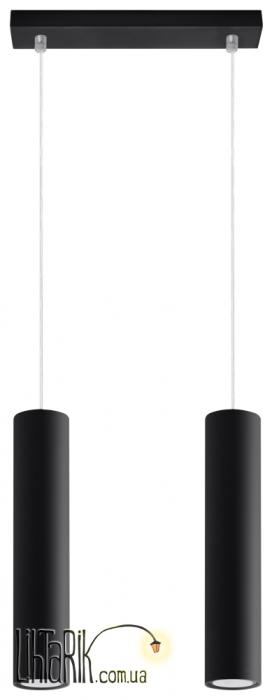 SOLLUX LIGHTING Светильник подвесной LAGOS 2 Czarny SL.0328