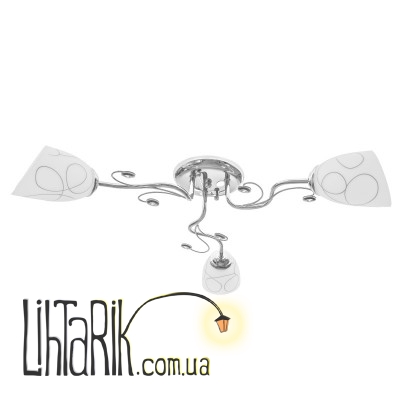 LK-580S/3 E27 CH люстра (Brille 23-176)