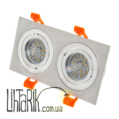 HDL-DT 109/2 MR16 SL встроенный светильник поворотный (Brille 36-256)