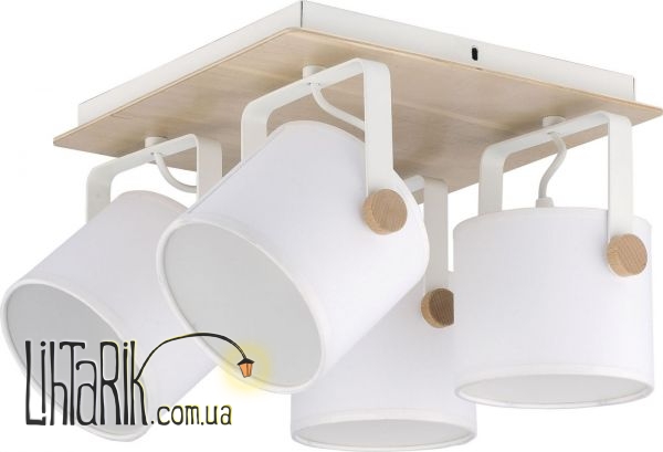 TK Lighting RELAX LED white plafon - 1384