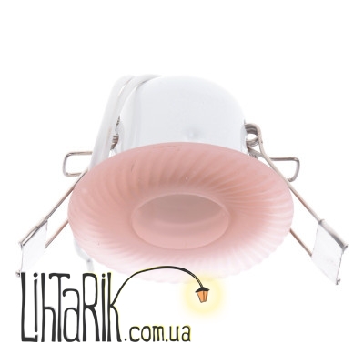 HDL-G91 pink светильник точечный маленький (Brille 162044)