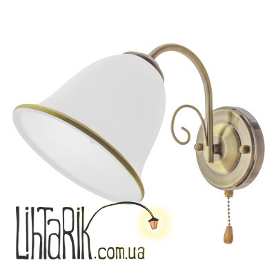 LK-575W/1 E27 AB бра (Brille 26-915)