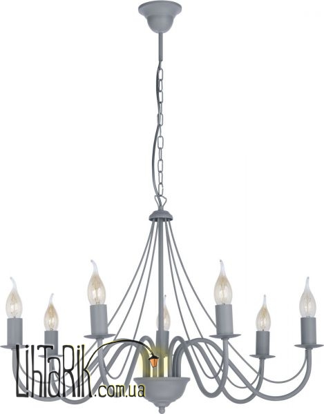 TK Lighting DIANA gray 7 подвес - 1925 (9314)