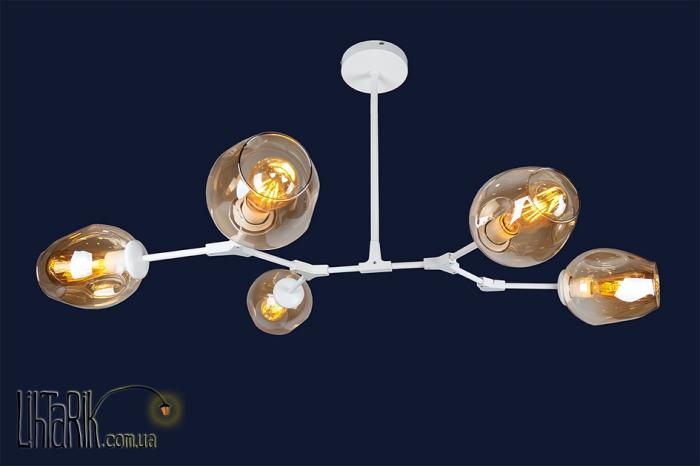 Levistella Подвесная люстра 756LPR0231-5 WH BR (756LPR0231-5 WH+BR)