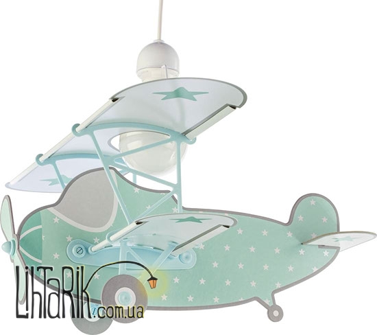 Детская люстра Dalber Star Plane Green - 54212H