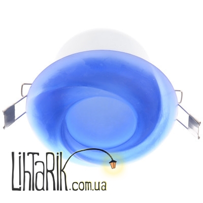 HDL-G41 (09) blue светильник точечный декоративный (Brille 162057)