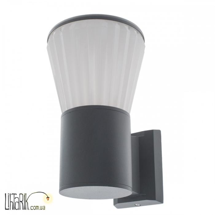 PL-22/22 E27 DGY IP54 светильник уличный настенный (Brille 34-278)