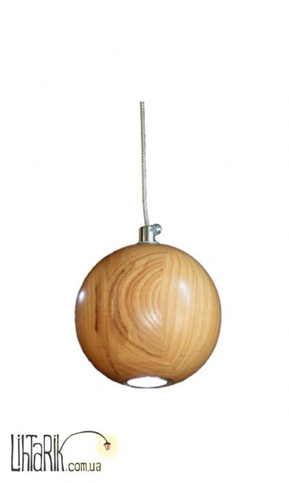 Шарик-подвес из массива дерева 8021/1