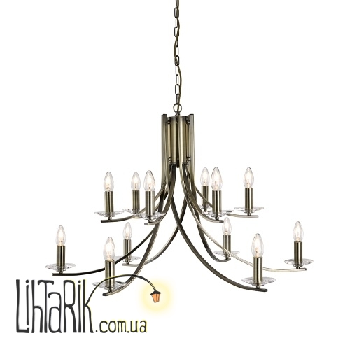 Люстра Searchlight Ascona 41612-12AB