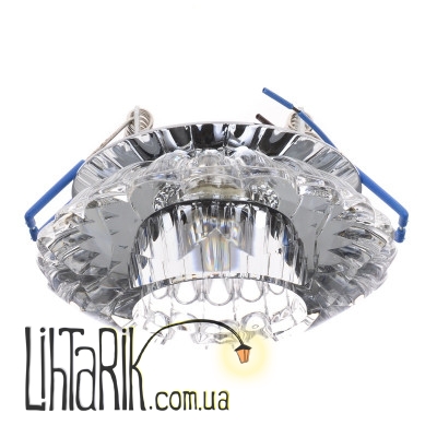 HDL-G171 G9 CH CL светильник точечный декоративный (Brille L13-001)