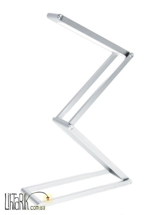 Auhilon Лампа настольная BIT SILVER 1p (LS-LED15048-SREBRNA)