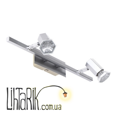 HTL-23/2 Brushed Cr/Cr светильник спот (Brille 176093)