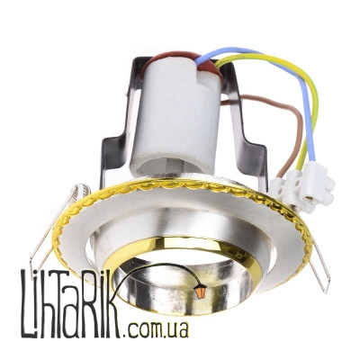 RO-50A SCHR/G светильник точечный поворотный (Brille 161241)