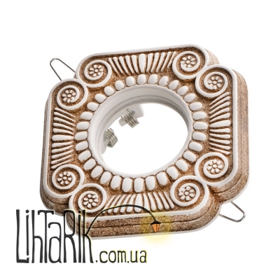 HDL-M16 MR16 WH/AB светильник точечный декоративный (Brille L13-170)