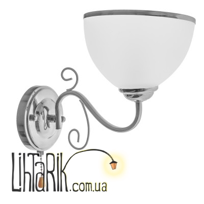 LK-571W/1 E27 CH бра (Brille 26-910)