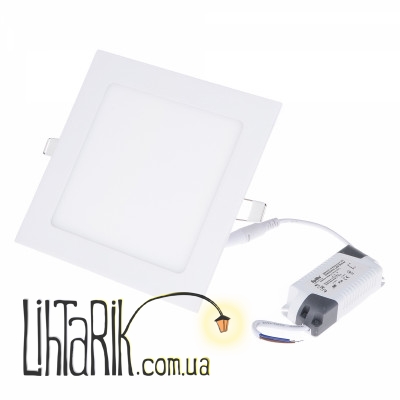 LED-37/12W CW Потолочный встроенный светильник led (Brille L121-028)