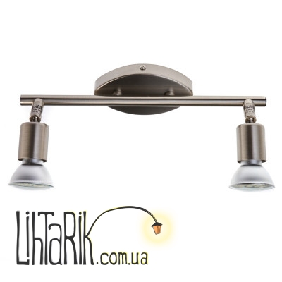 HTL-177/2 GU10 SN светильник спот (Brille 26-701)