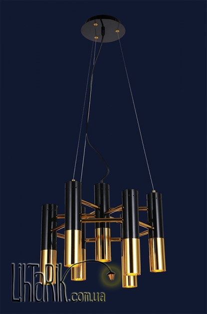Levistella Подвесная люстра 756LPR5133-7 BK GD (756LPR5133-7 BK+GD)