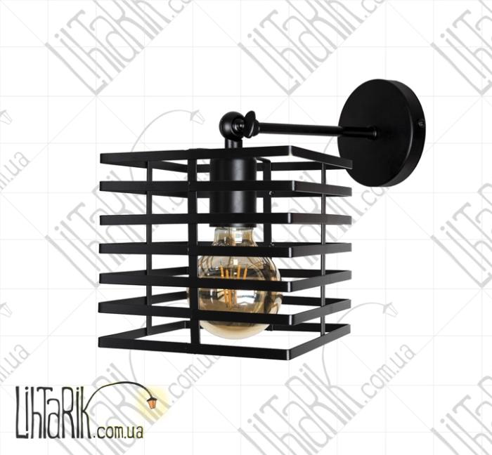 Levistella настенный светильник 756WPR104F-1 BK