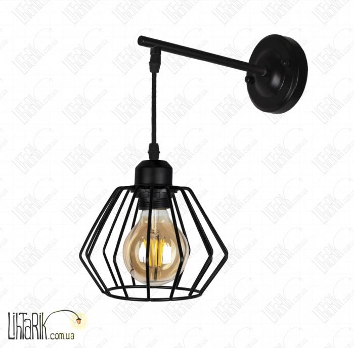 Levistella настенный светильник 756WPR108F2-1 BK