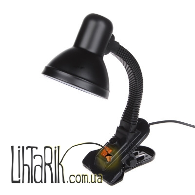 MTL-27 BK Настольная лампа на прищепке (Brille 25-069)
