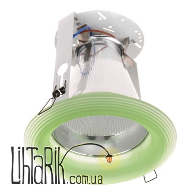 GDL-1922 green Потолочный встроенный светильник (Brille 166064)