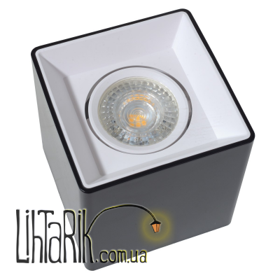 AL-710/1 GU5.3 BK/WH подсветка (36-294)