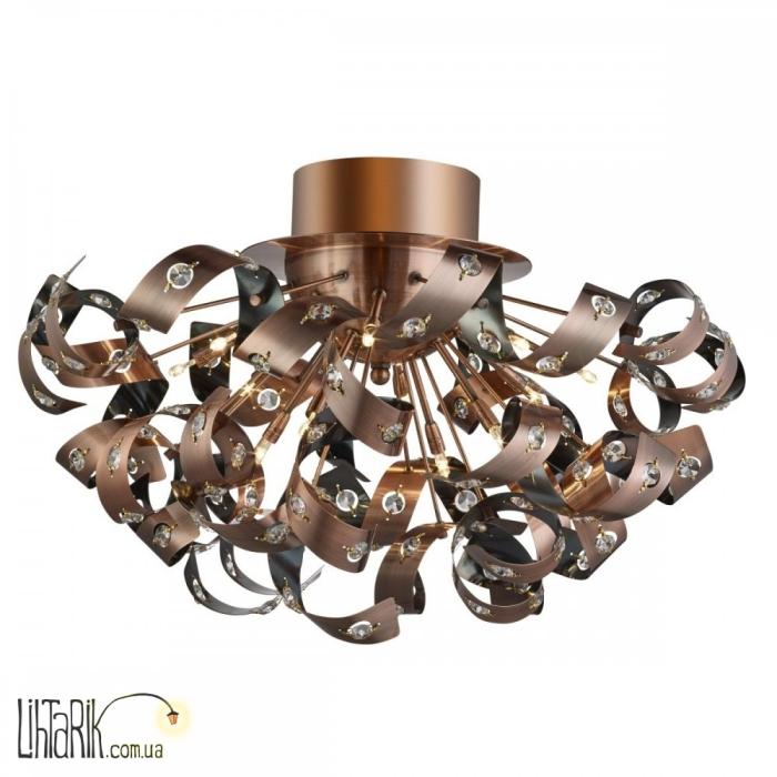 Люстра припотолочная Searchlight Curls 5812-12CO