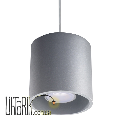 SOLLUX LIGHTING Светильник подвесной ORBIS 1 Szary SL.0052