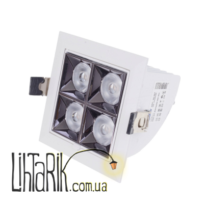 HDL-DT 204/4*5W NW WH светильник поворотный (Brille 36-307)