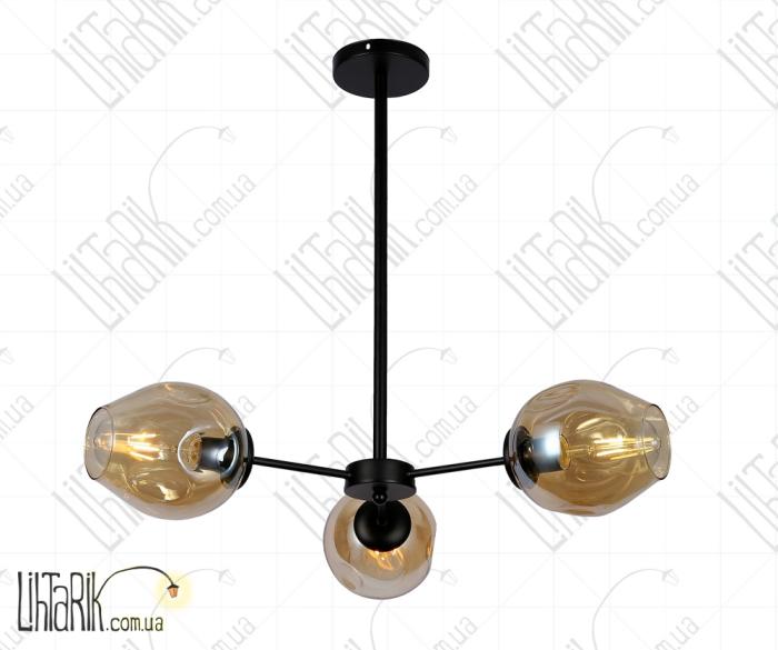Levistella потолочна люстра 7526039-3 BK BR (7526039-3 BK+BR)