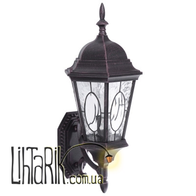 GL-25 A rust светильник уличный настенный (Brille 141128)