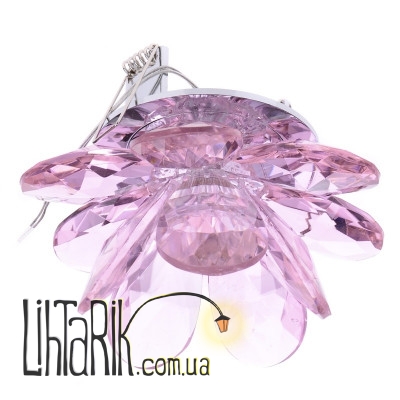 HDL-G117 PINK светильник точечный декоративный (Brille 162232)