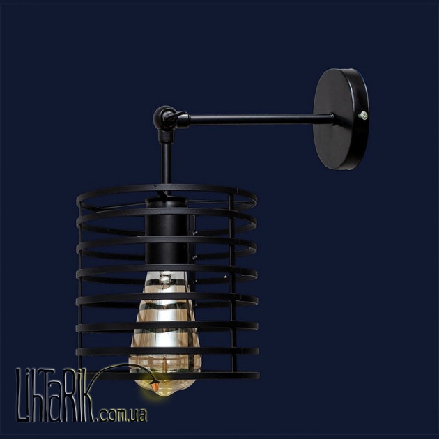 Levistella Настенный светильник 707W9150F-1 BK