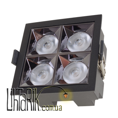 HDL-DT 203/5*4W NW BK светильник (Brille 36-304)
