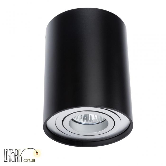 Auhilon Светильник припотолочный TUBA NERO czarny 1L (C1234-1L BL)