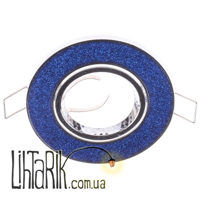 HDL-DT 30 ShBLUE/CHR светильник точечный (Brille 163922)